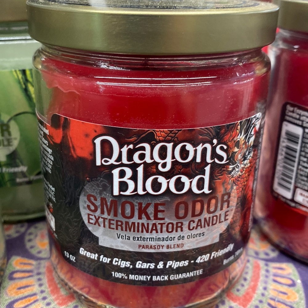 Candle for you smokers